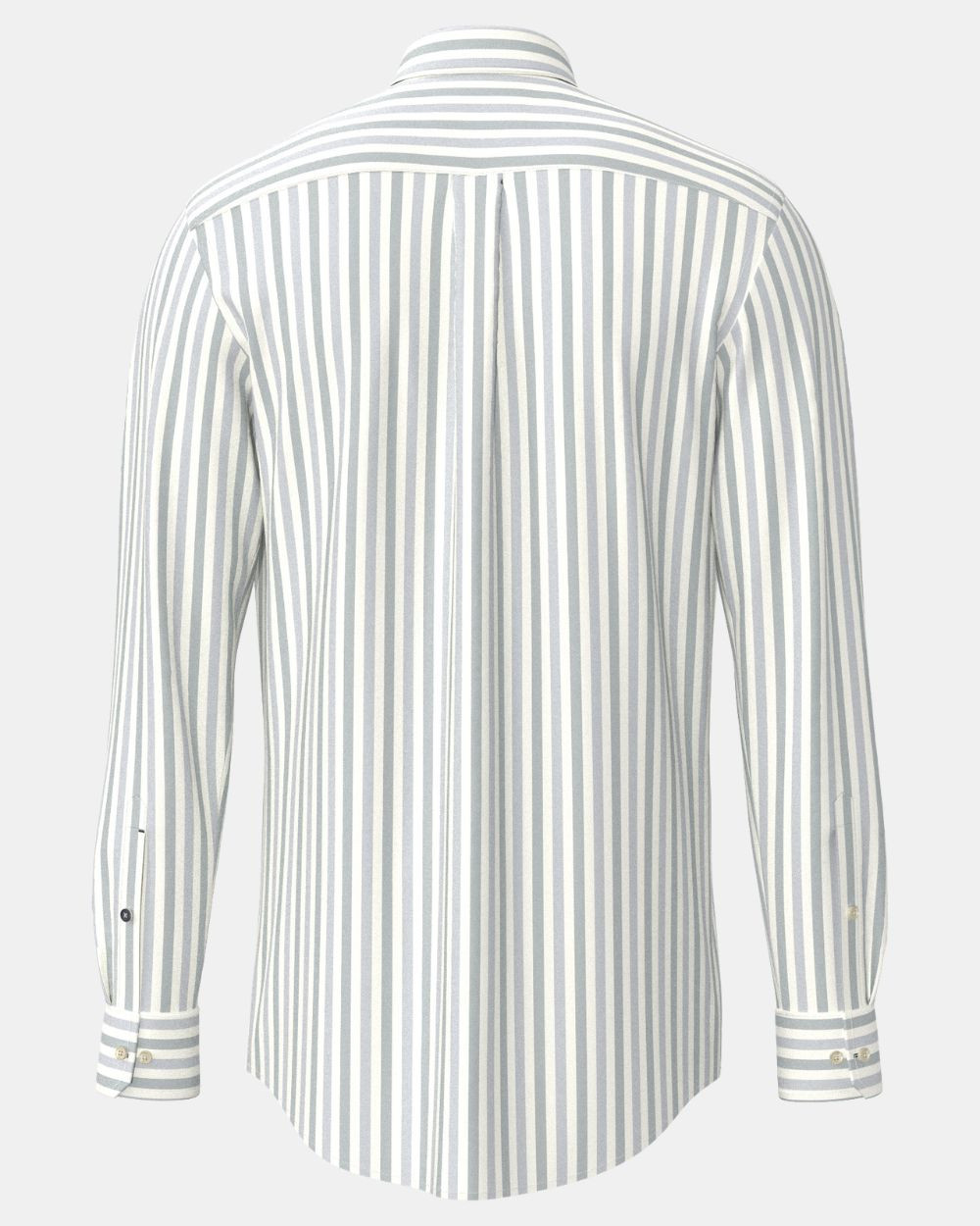 Chemise oxford à rayures teal