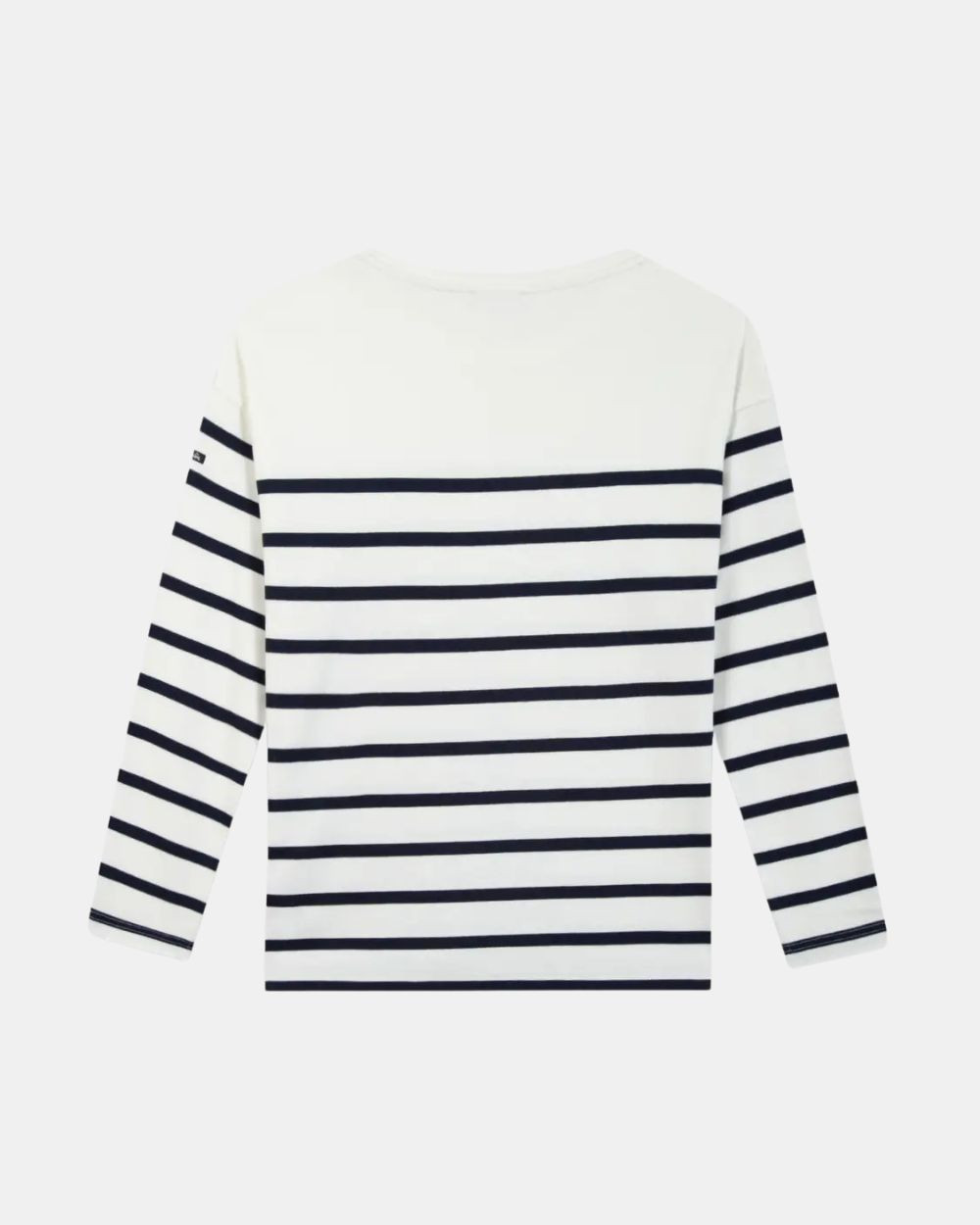 T-shirt rayé manches longues arctique