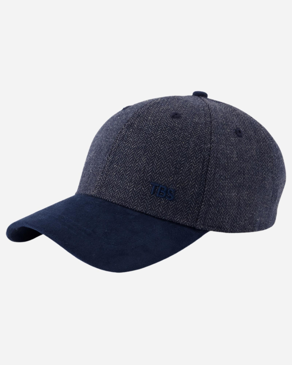 Casquette bleu en velours marine