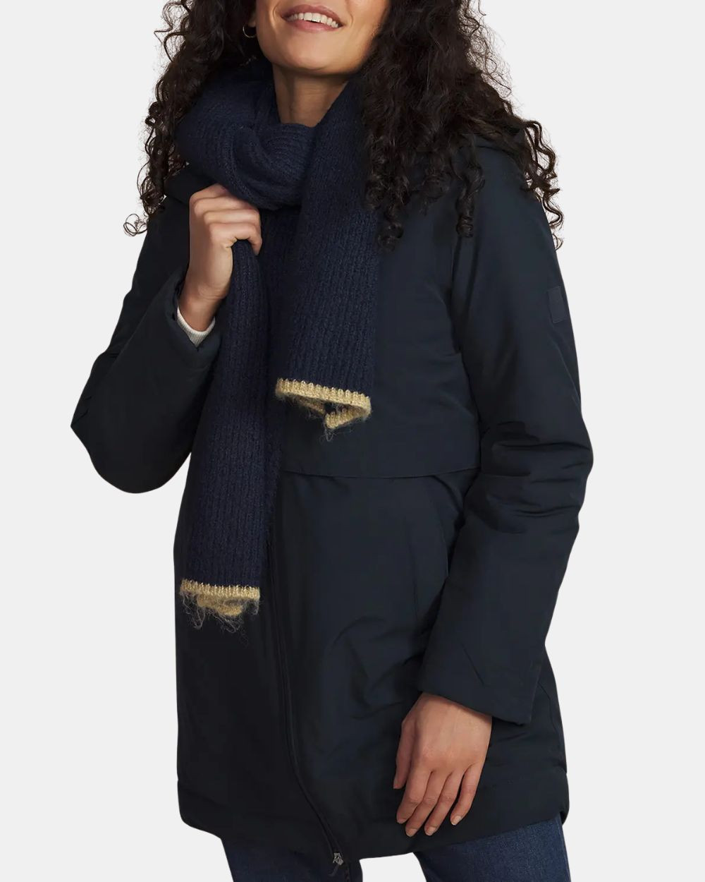 Echarpe bleu marine marine