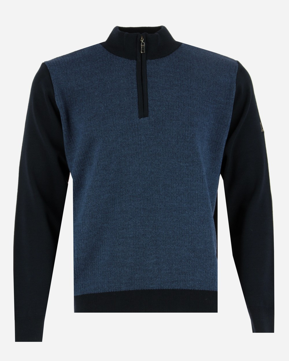 Troyer bicolore bleu navy