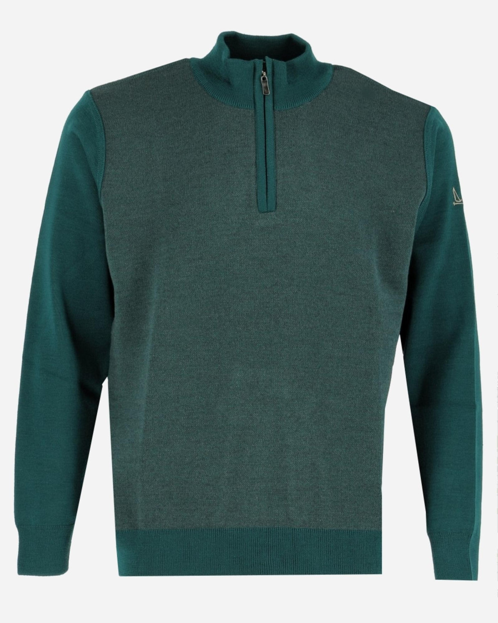 Pull col montant zippé mais