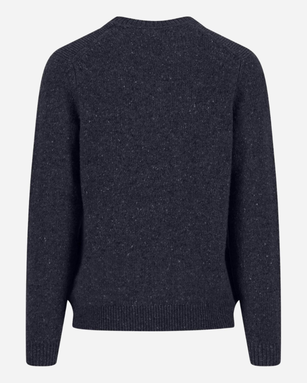 Gilet chiné à teneur en laine navy