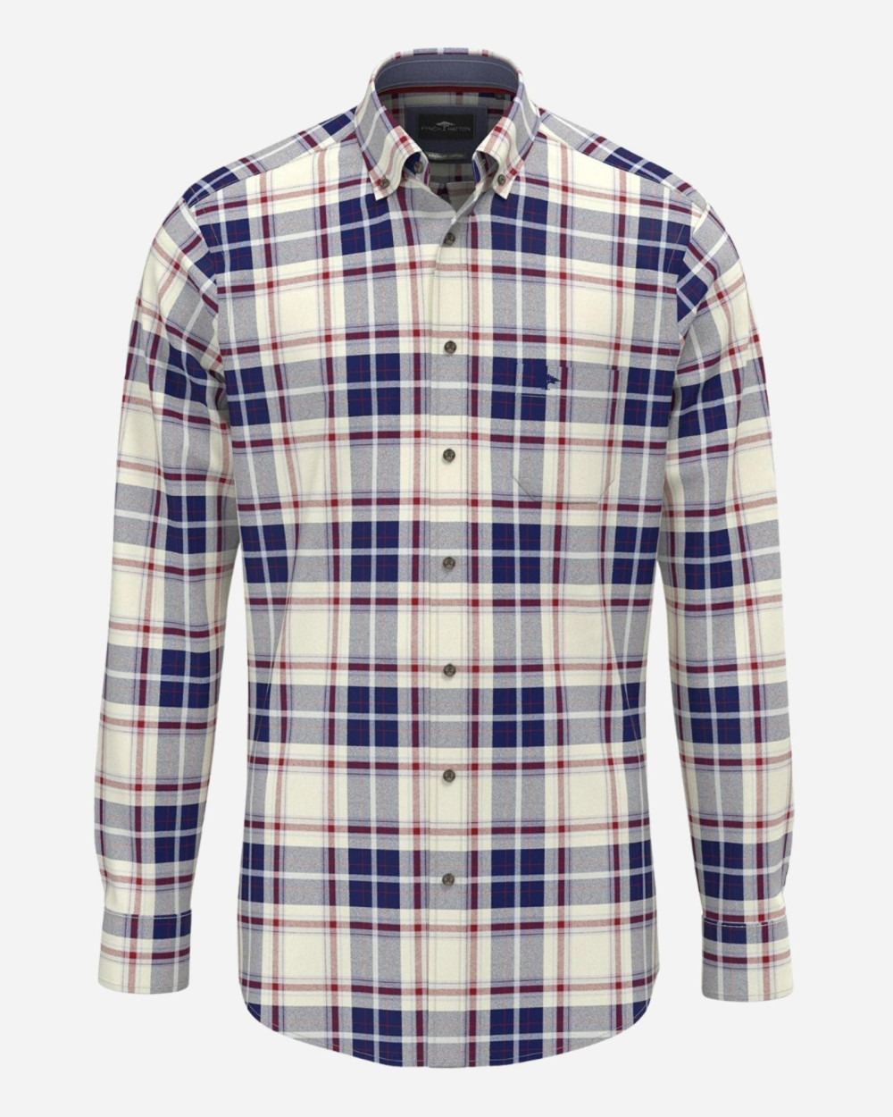 Chemise flannel garnet red