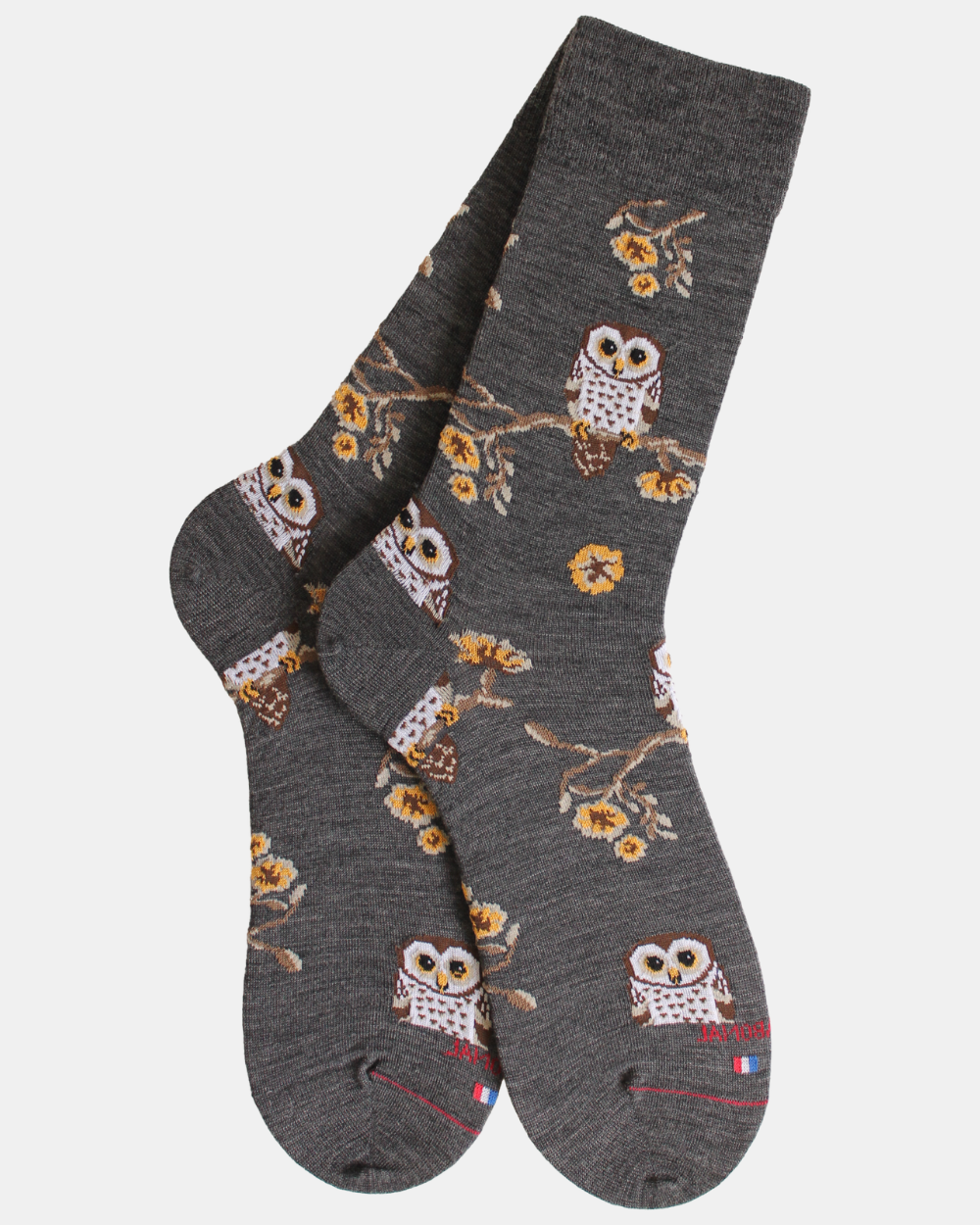 Chaussettes laine homme anthracite 3110