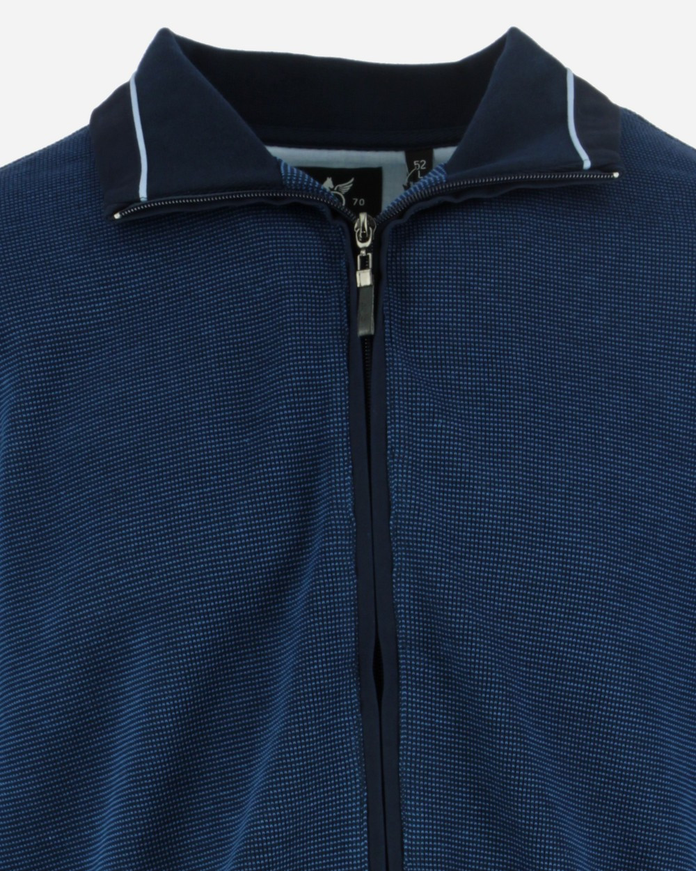 Blouson zippé avec poches blue