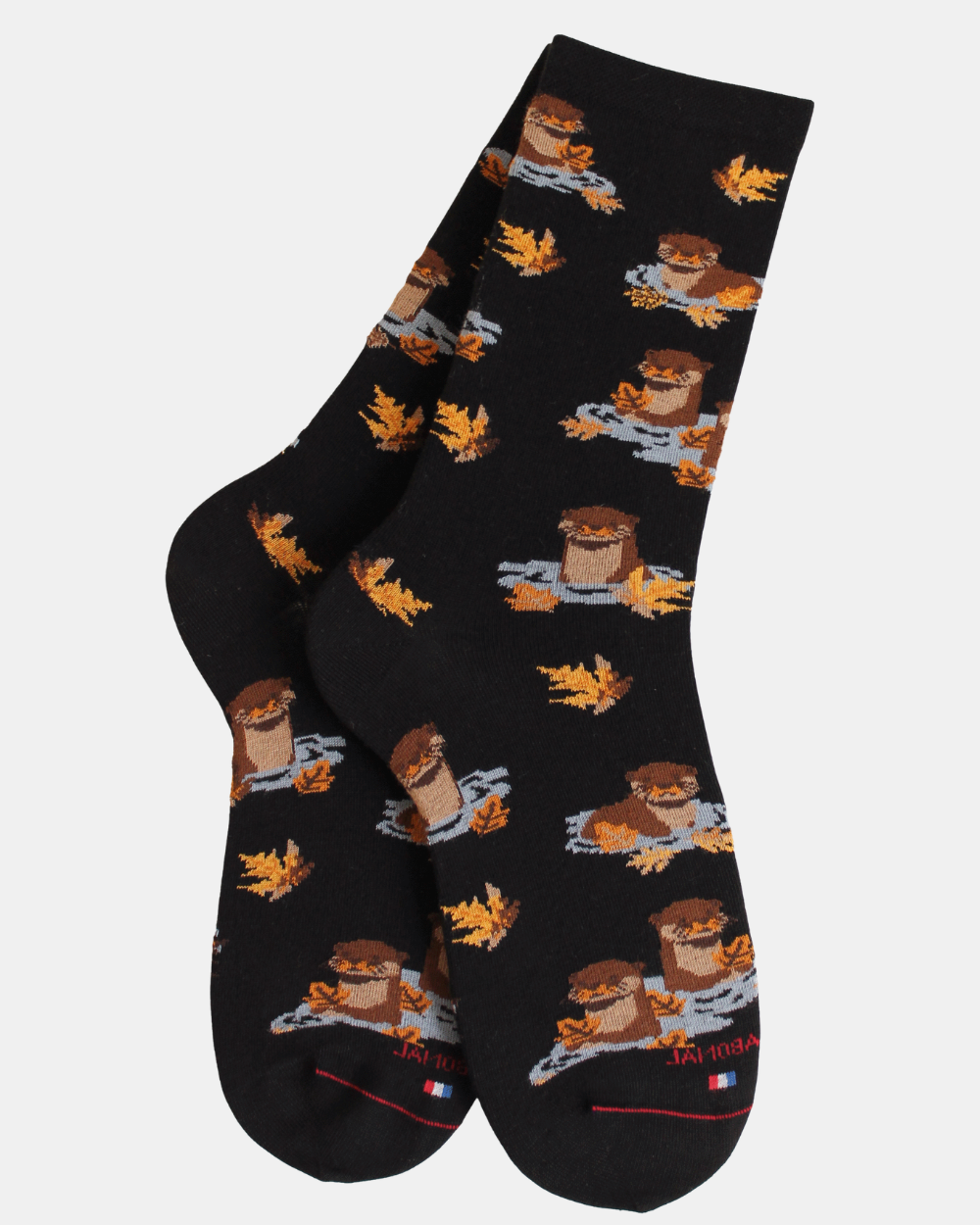Chaussettes coton femme noir 8000