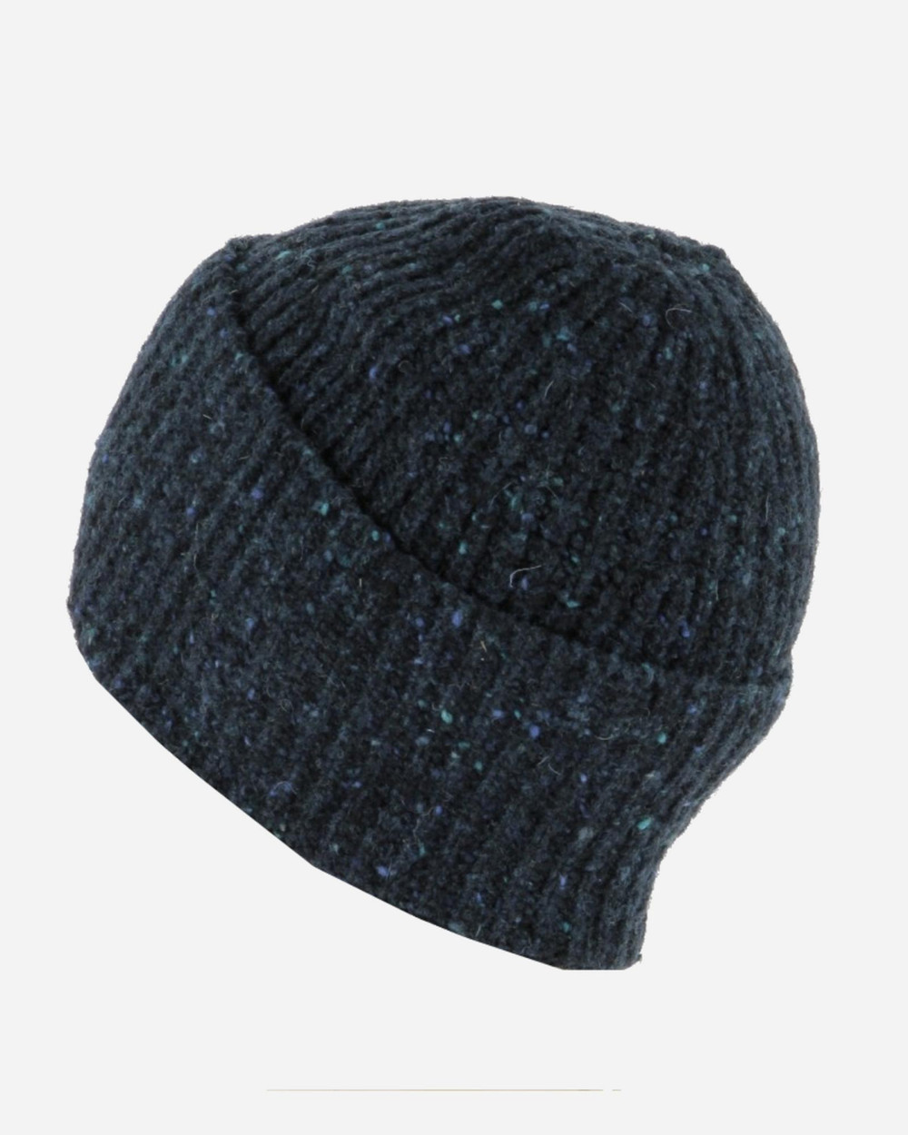Bonnet uni en laine mari