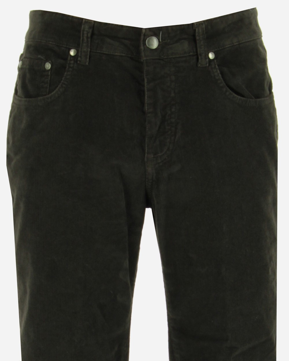 Pantalon en velours côtelé chocolat